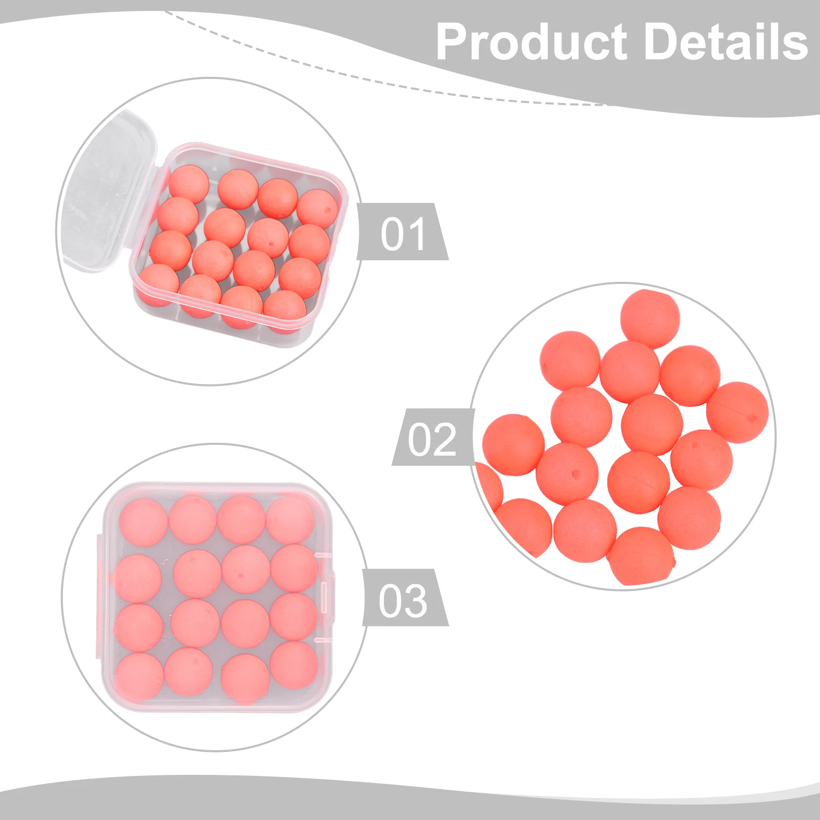16Pcs Carp Fishing Floats Beads Foam Floats Ball Floating Bait Ball Bait Floats 12mm Foam Bait Floats Fish Tackle Accessories
16Pcs Carp Fishing Floats Beads Foam Floats Ball Floating Bait Ball Bait Floats 12mm Foam Bait Floats Fish Tackle Accessories