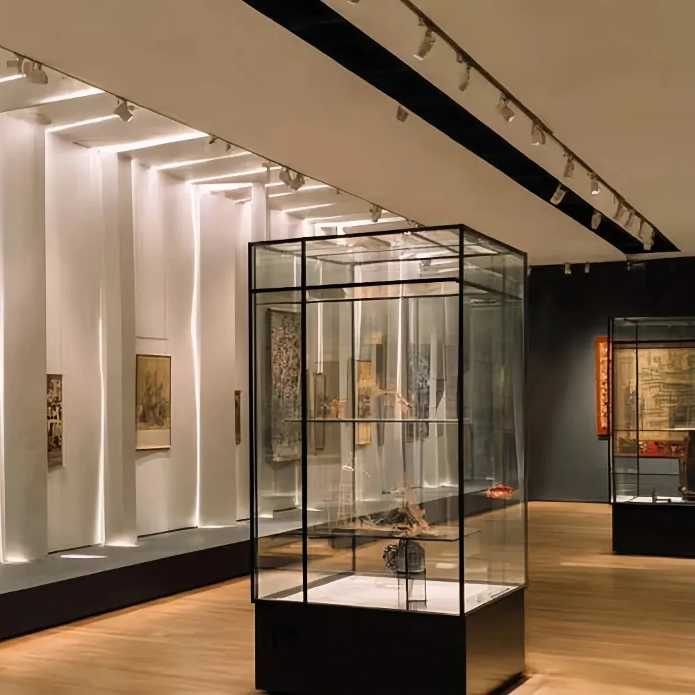 Custom Museum Showcase Anti-Theft Tempered Glass Display Cabinet Secure Exhibition Case for Jewelry and Artifacts
Custom Museum Showcase Anti-Theft Tempered Glass Display Cabinet Secure Exhibition Case for Jewelry and Artifacts