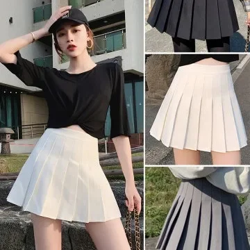 Skirt Short Skirt Four Seasons Korean Version Safety Pants + Zipper + Button Pleated Skirt
Skirt Short Skirt Four Seasons Korean Version Safety Pants + Zipper + Button Pleated Skirt