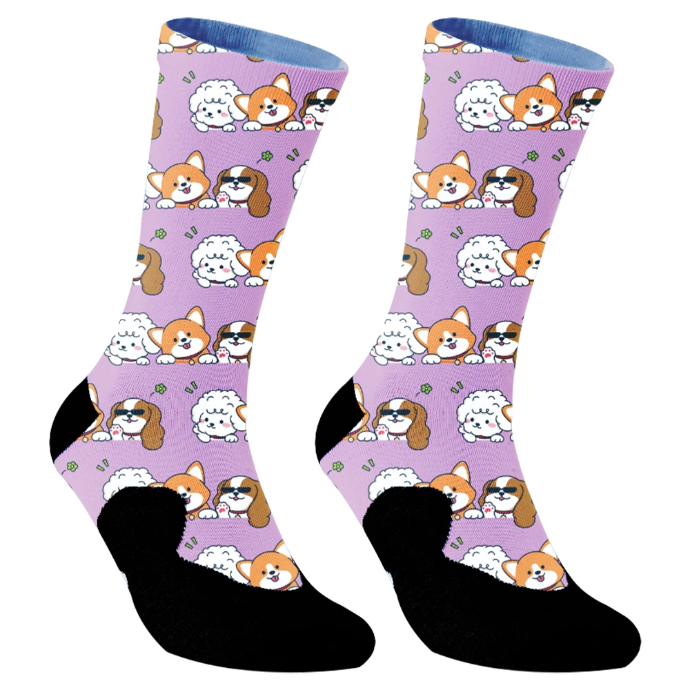 New Men Women Athletic Crew Cycling Socks Road Bike Climbing Running Compression Socks skull Dog printing socks
New Men Women Athletic Crew Cycling Socks Road Bike Climbing Running Compression Socks skull Dog printing socks