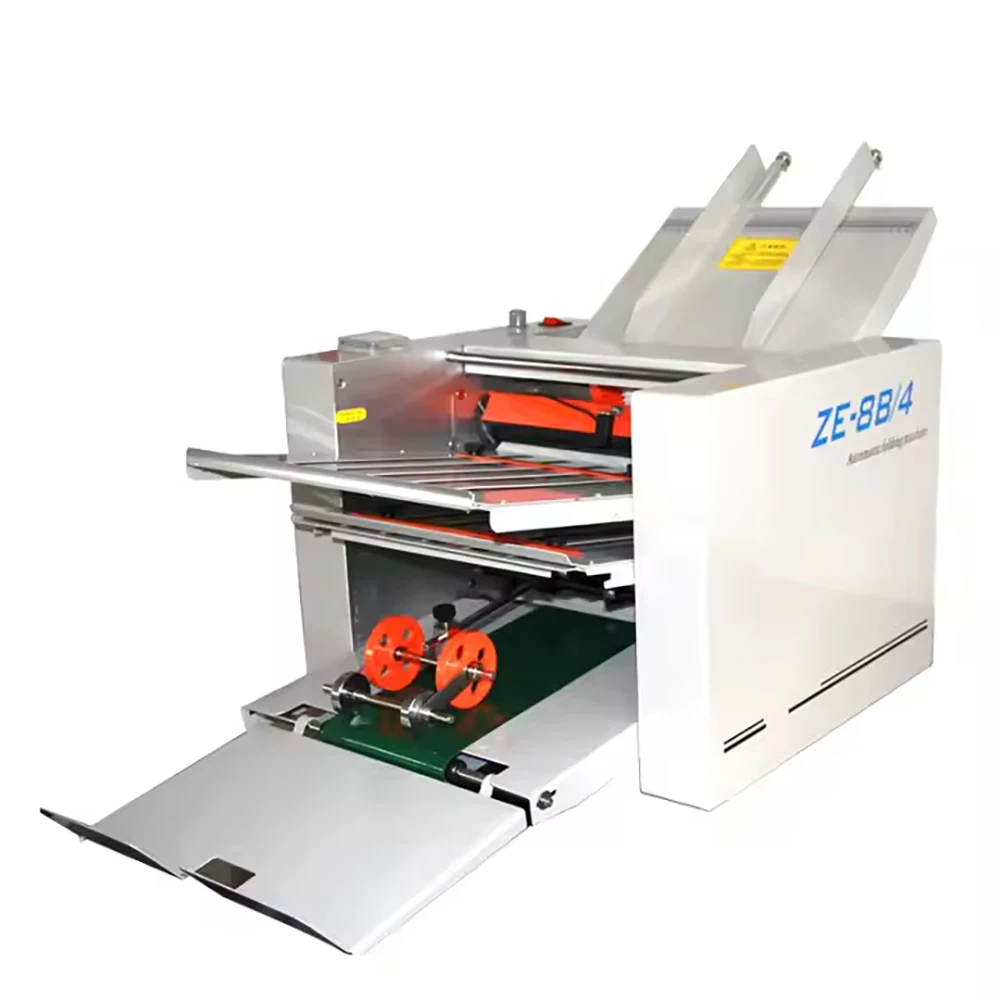 High Quality Direct A3 A4 ZE-8B/4 ZE-9B/2 Full Automatic Continuous Paper Folding Machine
High Quality Direct A3 A4 ZE-8B/4 ZE-9B/2 Full Automatic Continuous Paper Folding Machine