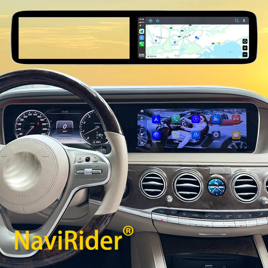 Android Navigation Touch Screen For Benz S Class W222 2014-2017 CarPlay Auto GPS Multimedia Video Player Stereo Radio Upgrade
Android Navigation Touch Screen For Benz S Class W222 2014-2017 CarPlay Auto GPS Multimedia Video Player Stereo Radio Upgrade