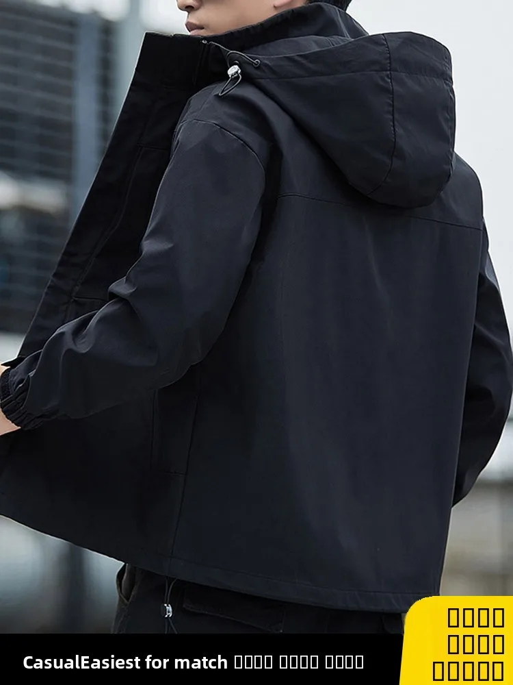 Мужская повседневная уличная куртка 2026: Новинка, трендовый бренд, рабочая одежда, со съемным капюшоном, для весенних походов и отдыха, пухонепроницаемая, из полиэфирного волокна
Мужская повседневная уличная куртка 2026: Новинка, трендовый бренд, рабочая одежда, со съемным капюшоном, для весенних походов и отдыха, пухонепроницаемая, из полиэфирного волокна