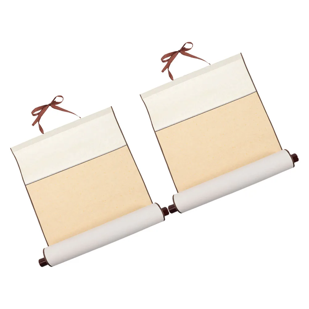 2 Pcs Blank Scroll Calligraphy Paper Small Drawing Rolls Water-Absorbing Smooth Writing Home Supplies Painting Supply Art
2 Pcs Blank Scroll Calligraphy Paper Small Drawing Rolls Water-Absorbing Smooth Writing Home Supplies Painting Supply Art