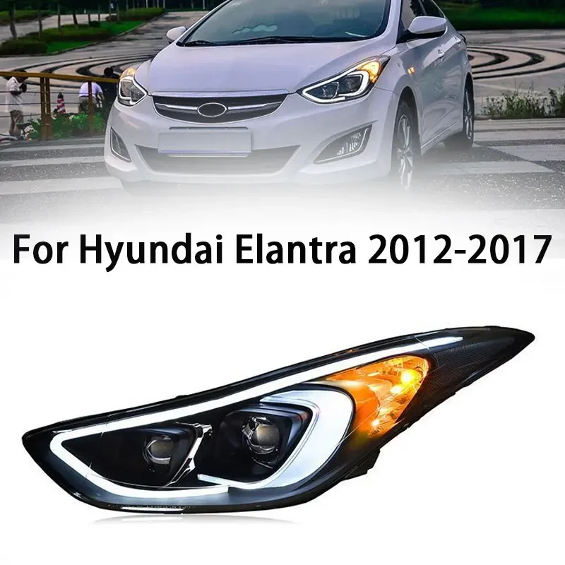 Car Accessories for Hyundai Elantra LED Headlight 2012-2017 Headlights Elantra DRL Turn Signal High Beam Angel Eye Projector Len
Car Accessories for Hyundai Elantra LED Headlight 2012-2017 Headlights Elantra DRL Turn Signal High Beam Angel Eye Projector Len