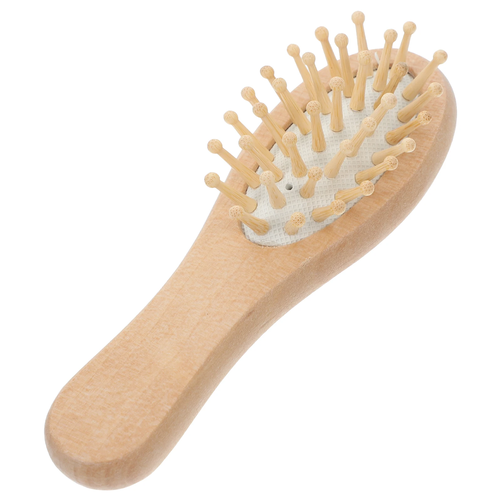 Mini Wooden Detangling Comb Portable Cushion Hair Brush Small Paddle Anti-Static Travel Scalp Massage Hair Care Brush for Adults
Mini Wooden Detangling Comb Portable Cushion Hair Brush Small Paddle Anti-Static Travel Scalp Massage Hair Care Brush for Adults