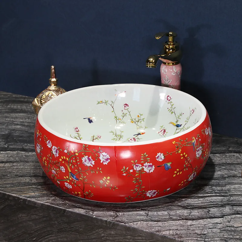 China Artistic Handmade Art wash basin Ceramic Counter Top Wash Basin Bathroom Sinks bathroom countertop washing basin
China Artistic Handmade Art wash basin Ceramic Counter Top Wash Basin Bathroom Sinks bathroom countertop washing basin