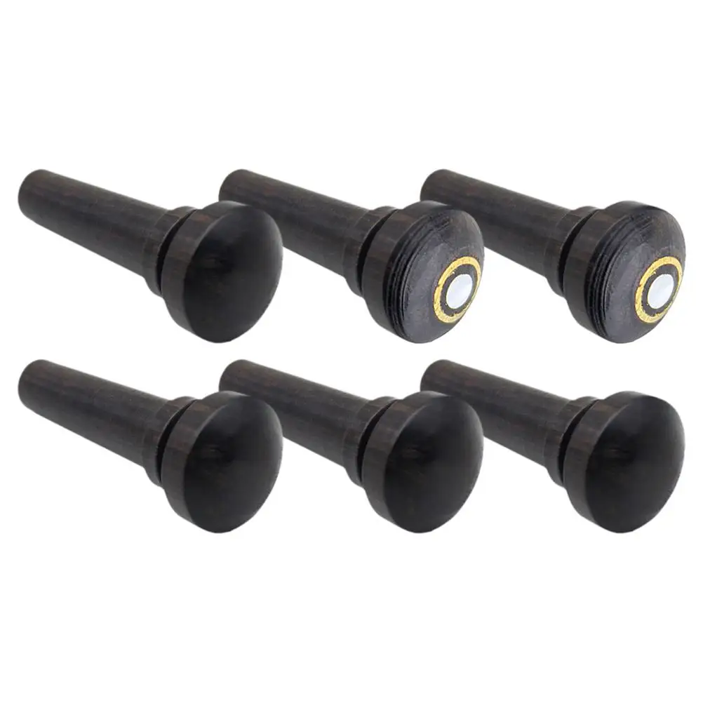 6 Pcs Violin End Nail Ebony Accessories Crack Calmp Pin DIY Kit Bow Parts Instrument and Bridge
6 Pcs Violin End Nail Ebony Accessories Crack Calmp Pin DIY Kit Bow Parts Instrument and Bridge