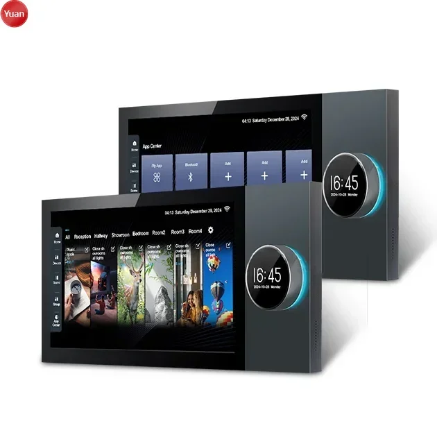 Tuya Smart Q7 Wireless Home Automation 8 Inch Smart Screen Central Control Panel Zigbee Gateway With 8 Speaker
Tuya Smart Q7 Wireless Home Automation 8 Inch Smart Screen Central Control Panel Zigbee Gateway With 8 Speaker