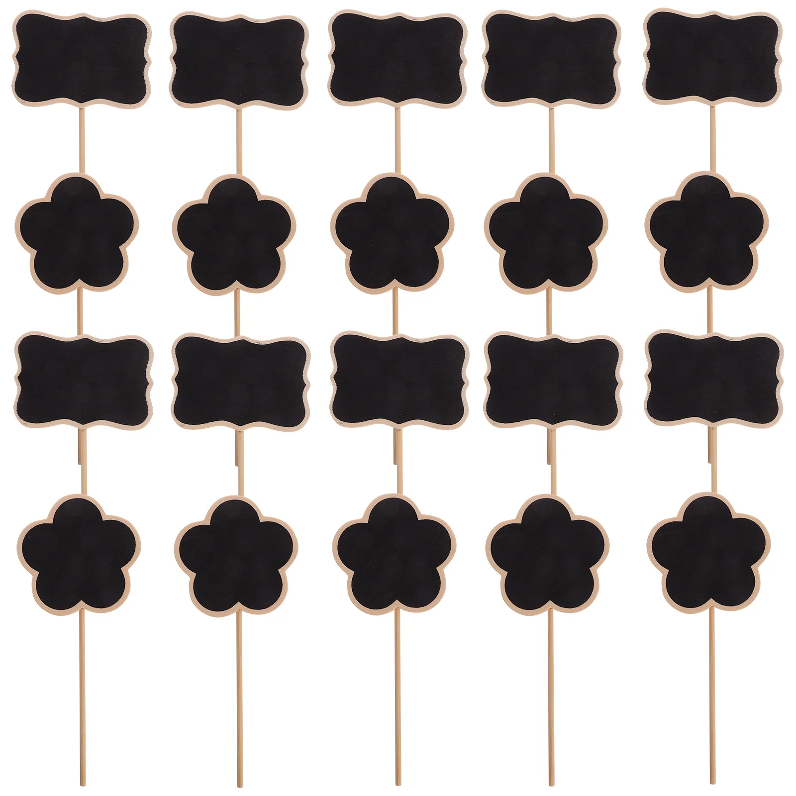 20Pcs Wooden Chalkboard Plant Labels Multi-Function Garden Markers Lightweight Plant Identification Signs for Potted Flowers
20Pcs Wooden Chalkboard Plant Labels Multi-Function Garden Markers Lightweight Plant Identification Signs for Potted Flowers