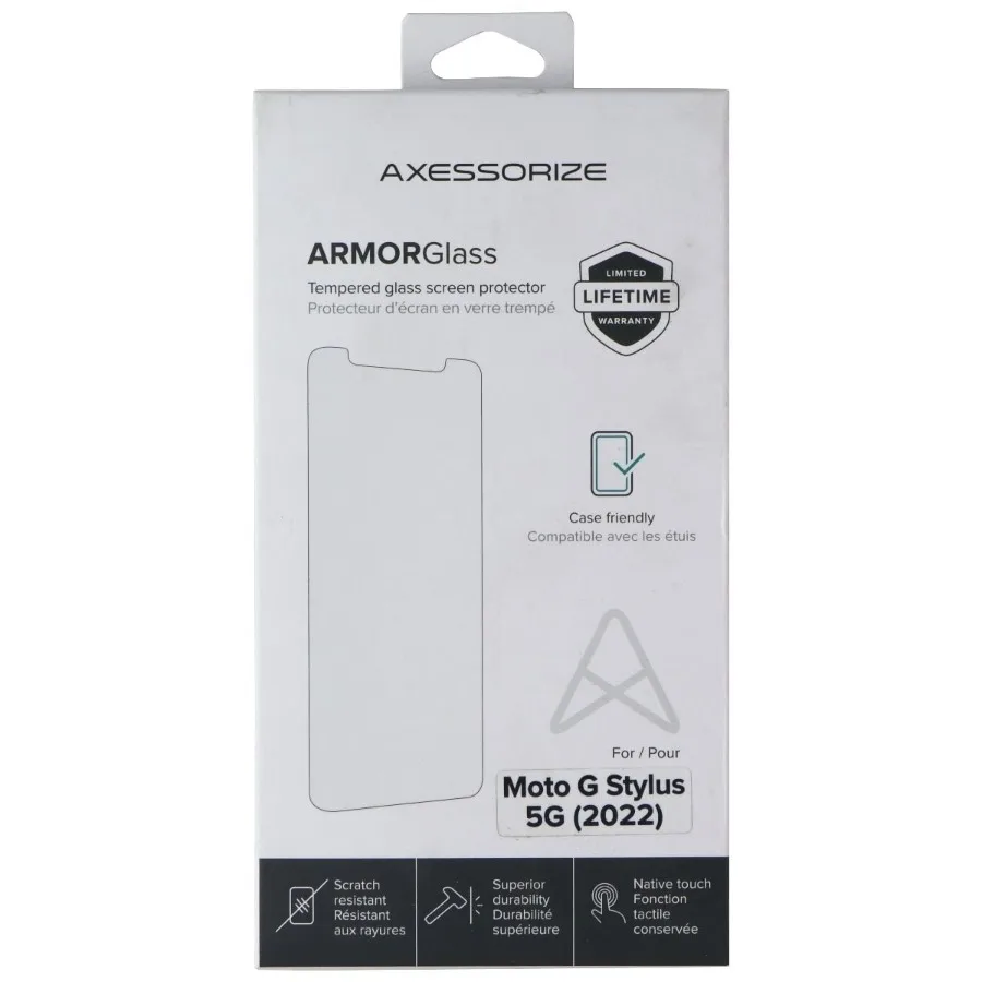 ArmorGlass Tempered Screen Protector for Moto G Stylus 5G 2022
ArmorGlass Tempered Screen Protector for Moto G Stylus 5G 2022