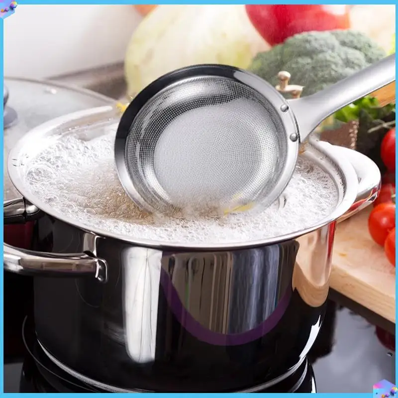 A43T Fine Mesh Stainless Steel Colander, Stainless Steel Fine Mesh Strainer For Oil Filter Skimming Grease And Foam
A43T Fine Mesh Stainless Steel Colander, Stainless Steel Fine Mesh Strainer For Oil Filter Skimming Grease And Foam