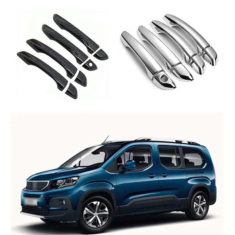 Carbon chrome accessories Door Handle Cover For PEUGEOT 2018-2021 Rifter Partner 3008 408 Citroen C3 MK3 door handle cover trim
Carbon chrome accessories Door Handle Cover For PEUGEOT 2018-2021 Rifter Partner 3008 408 Citroen C3 MK3 door handle cover trim