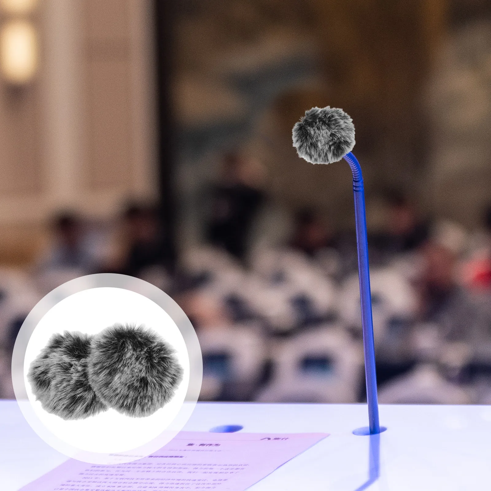 2Pcs Microphone Lapel Windscreen Cover Noise Reduction Wind Protection Protective Cover for Recording Live Broadcast
2Pcs Microphone Lapel Windscreen Cover Noise Reduction Wind Protection Protective Cover for Recording Live Broadcast