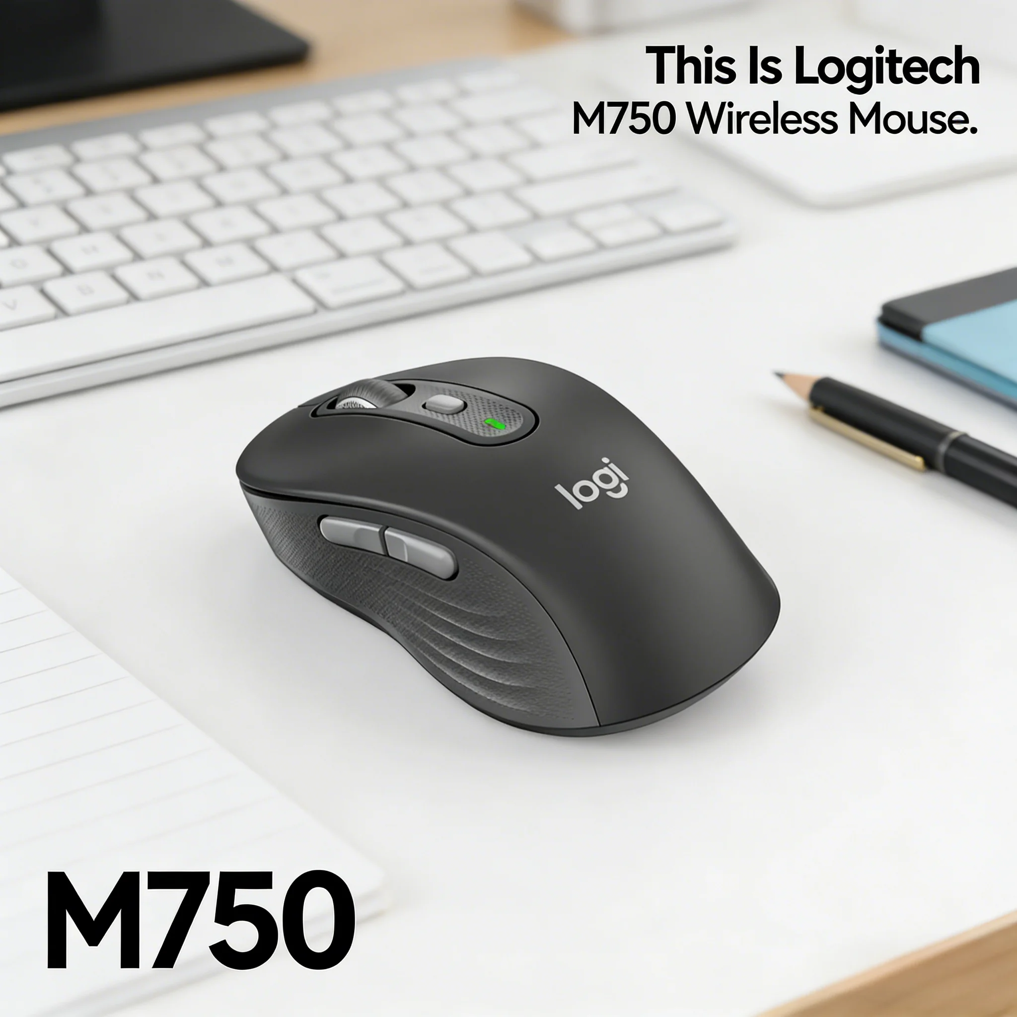 Легкая дорожная мышь M750, симметричный дизайн, длительное время автономной работы, портативная, для бизнеса
Легкая дорожная мышь M750, симметричный дизайн, длительное время автономной работы, портативная, для бизнеса