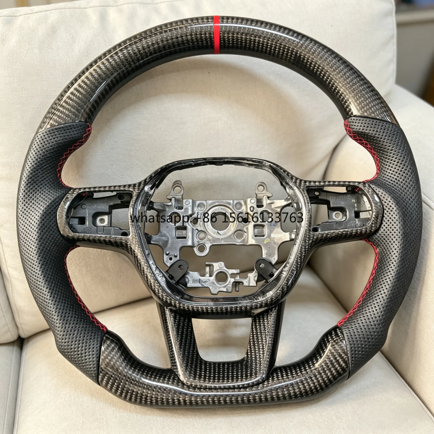 Customized for Honda Civic 11th Gen Si Type R Ek G8 FE Accord Yingshipai 6th Generation CR-V Carbon Fiber Car Steering Wheel
Customized for Honda Civic 11th Gen Si Type R Ek G8 FE Accord Yingshipai 6th Generation CR-V Carbon Fiber Car Steering Wheel