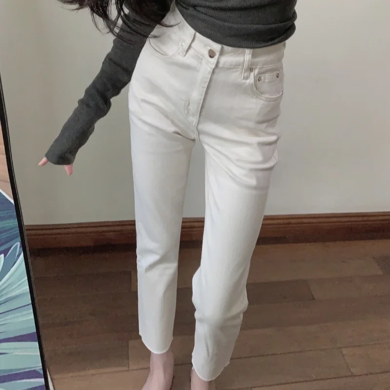 2023 Spring and Summer New All-matching Skinny Jeans for Women Casual Straight Leg Pants
2023 Spring and Summer New All-matching Skinny Jeans for Women Casual Straight Leg Pants
