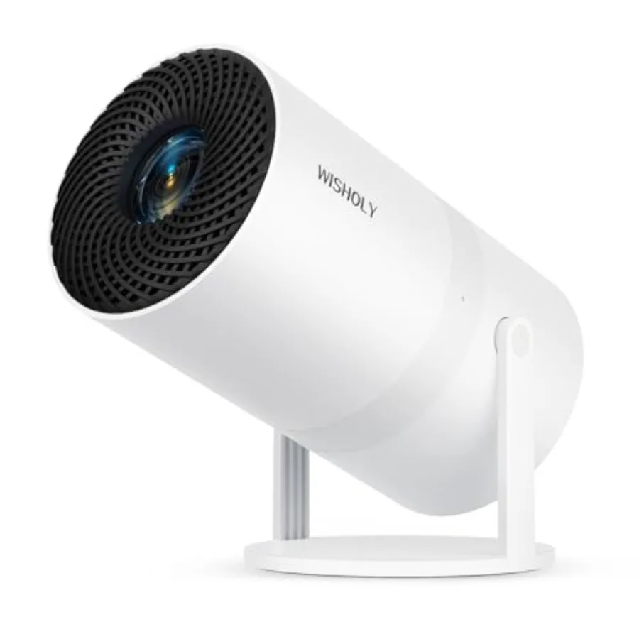 Mini Projector with WiFi and Bluetooth, Portable Movie Projector with 180° Rotatable, 1080P HD Supported, Auto Vertical Keyston
Mini Projector with WiFi and Bluetooth, Portable Movie Projector with 180° Rotatable, 1080P HD Supported, Auto Vertical Keyston