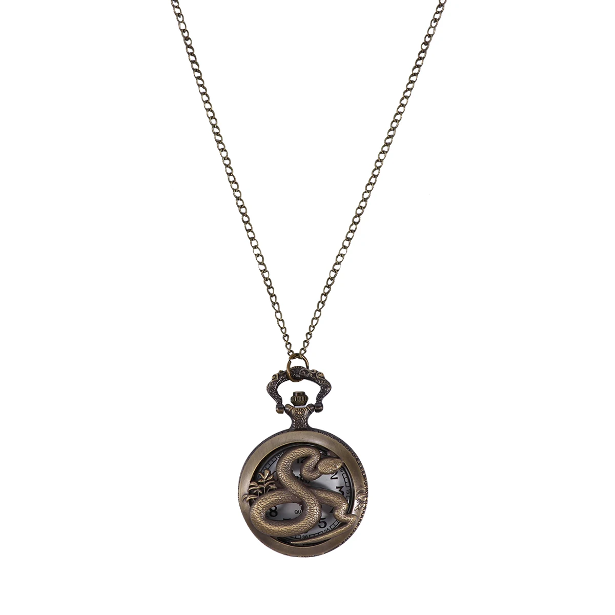 Hollow Snake Pocket Watch Vintage Alloy Retro Carved Classic Hollowed Out Wrist Supplies Zodiac Pattern Elegant Charm Pocket
Hollow Snake Pocket Watch Vintage Alloy Retro Carved Classic Hollowed Out Wrist Supplies Zodiac Pattern Elegant Charm Pocket