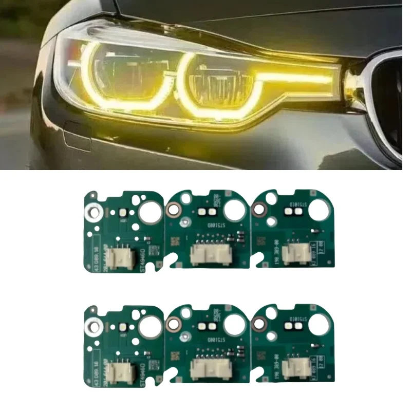 F30 Yellow DRL Angel Eyes Modules For 2016 2017 2018 BMW 3 Series 320I 330I 340I Daytime Running Light LED Car Accessories
F30 Yellow DRL Angel Eyes Modules For 2016 2017 2018 BMW 3 Series 320I 330I 340I Daytime Running Light LED Car Accessories