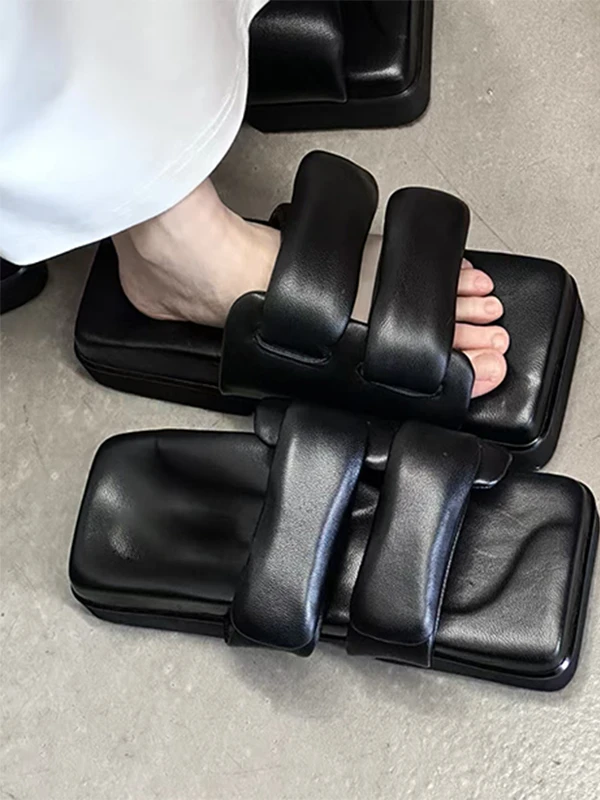 Thick Sole Open Outdoor Slides 2025 Summer Casual Beach Hollow Slip On Slippers Black Fashion Women Roman Slippers
Thick Sole Open Outdoor Slides 2025 Summer Casual Beach Hollow Slip On Slippers Black Fashion Women Roman Slippers