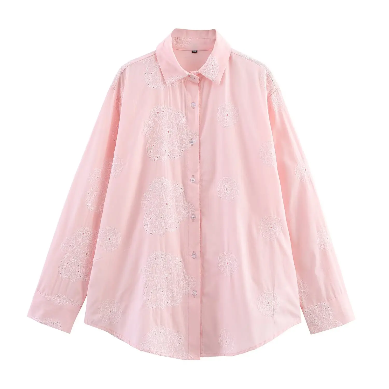 Korejepo New Women Clothing European American Wind Pressure Adhesive Embroidery Fashionable Long Sleeved Lapel Shirt Top
Korejepo New Women Clothing European American Wind Pressure Adhesive Embroidery Fashionable Long Sleeved Lapel Shirt Top