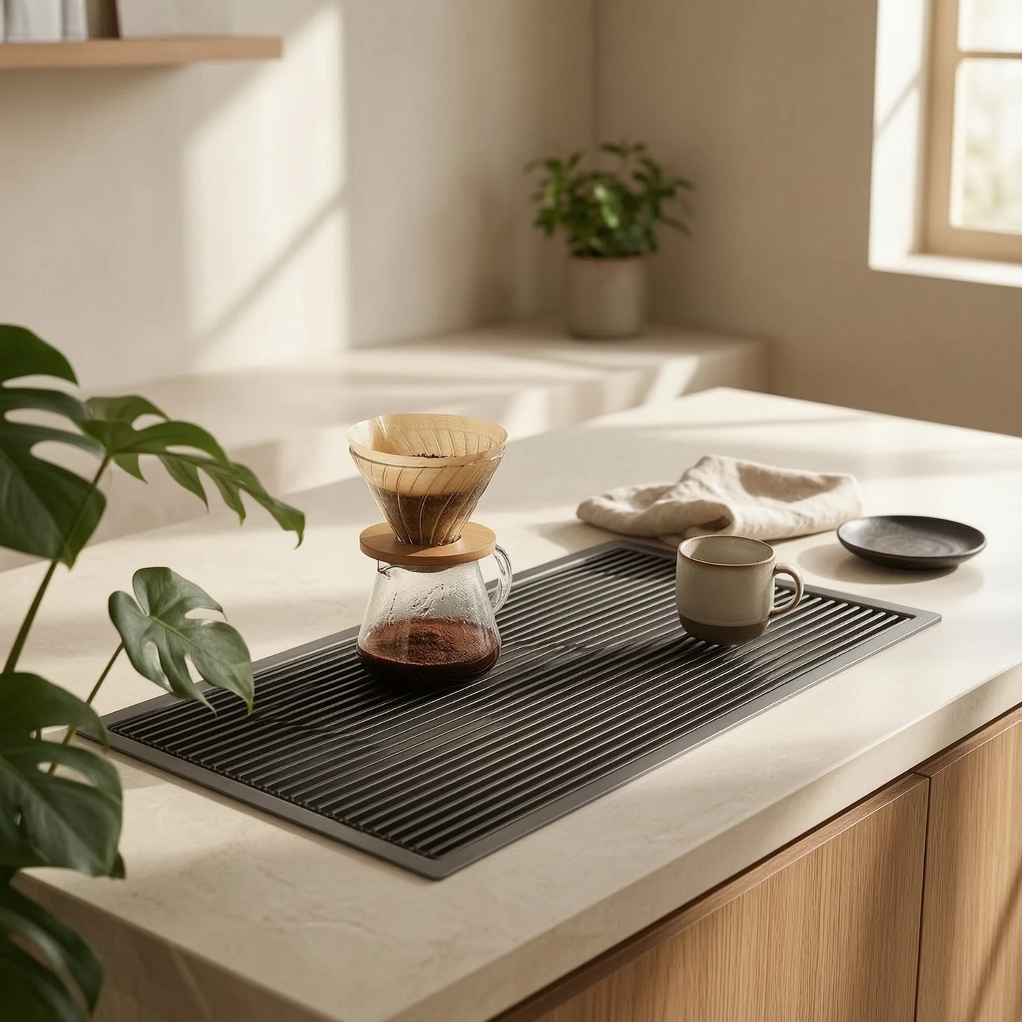 Cup Washing Drain Rack Rectangular Coffee Drainage Tray Drainage Tray with Drain Fitting Easy to Clean Multi-Functional
Cup Washing Drain Rack Rectangular Coffee Drainage Tray Drainage Tray with Drain Fitting Easy to Clean Multi-Functional