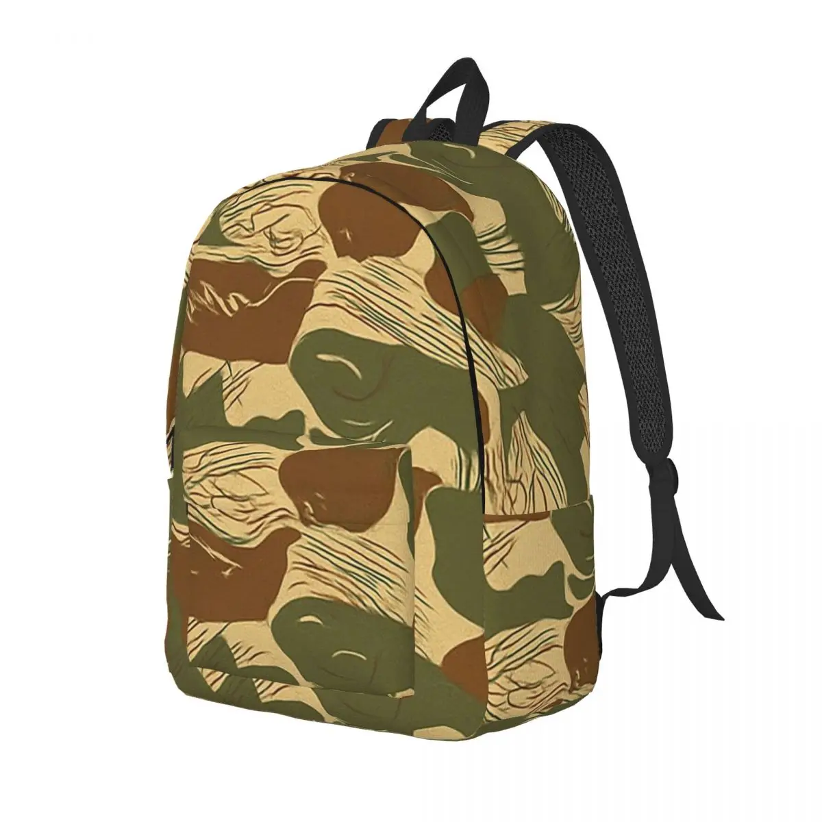 Rhodesian Brushstroke Camo Rhodesia War Military Army Camouflage Backpack Daypack BookBag School Bag Shoulder Bags for Men Women
Rhodesian Brushstroke Camo Rhodesia War Military Army Camouflage Backpack Daypack BookBag School Bag Shoulder Bags for Men Women