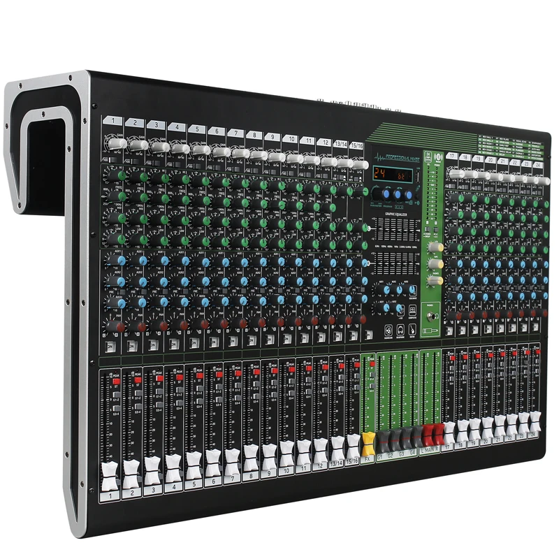 2025 New Arrivals QMX Series Professional Audio Mixer 24 Channel Analog Mixing Cnsole With Dual Equalization
2025 New Arrivals QMX Series Professional Audio Mixer 24 Channel Analog Mixing Cnsole With Dual Equalization