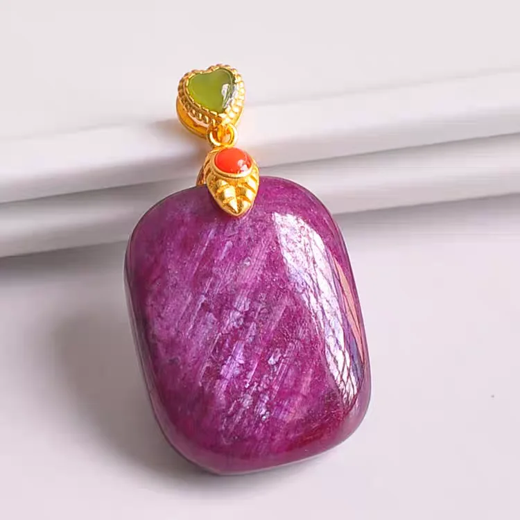 Natural Red Ruby Pendant Necklace Women Men Red Ruby Tumbled 925 Sterling Silver Beads Jewelry AAAAAA
Natural Red Ruby Pendant Necklace Women Men Red Ruby Tumbled 925 Sterling Silver Beads Jewelry AAAAAA