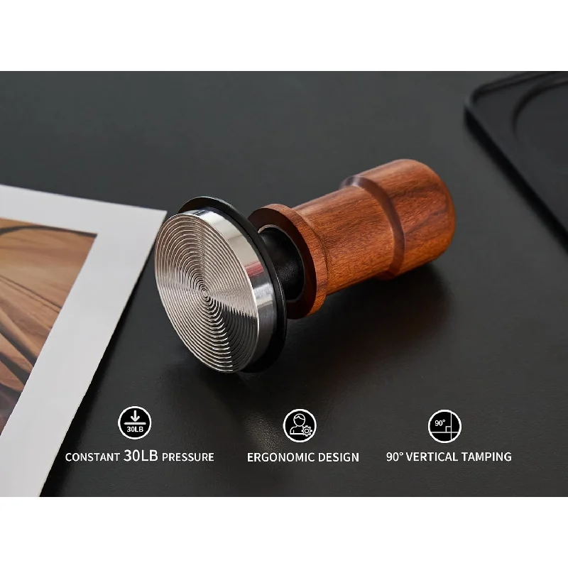 Эластичный молоток для порошка с деревянной ручкой, 51/53/58 мм, пресс для наполнения кофе с постоянной регулировкой из нержавеющей стали
Эластичный молоток для порошка с деревянной ручкой, 51/53/58 мм, пресс для наполнения кофе с постоянной регулировкой из нержавеющей стали