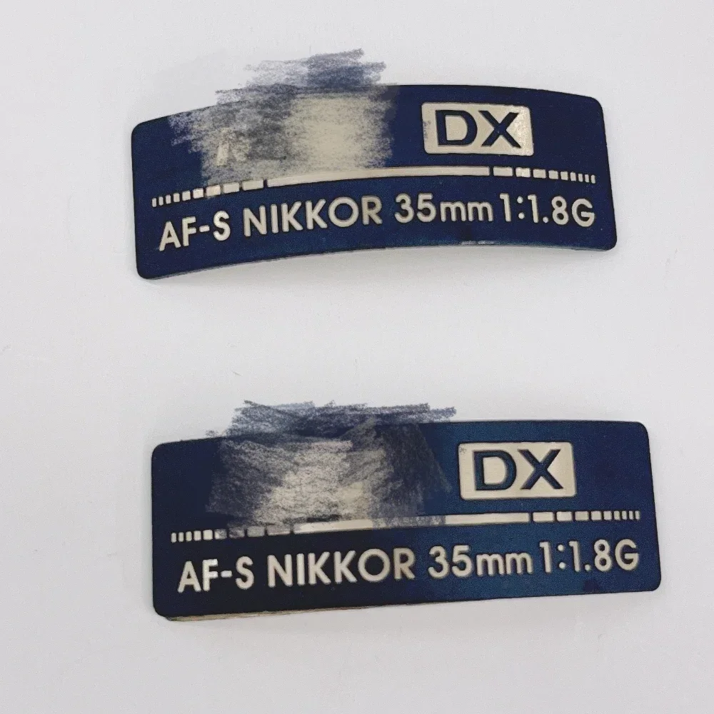 1 PCS Brand New for Nikon AF-S 35mm 1.8 G LOGO Logo Lens Label Accessories Repair Replacement Part
1 PCS Brand New for Nikon AF-S 35mm 1.8 G LOGO Logo Lens Label Accessories Repair Replacement Part