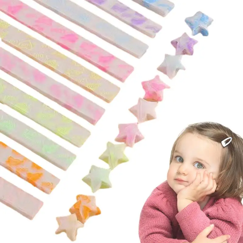Pentagram Paper Strip Glitter Star Paper Folding Strips Fluorescence Folding Strip Paper Craft Paper Decor For Christmas Gifts
Pentagram Paper Strip Glitter Star Paper Folding Strips Fluorescence Folding Strip Paper Craft Paper Decor For Christmas Gifts