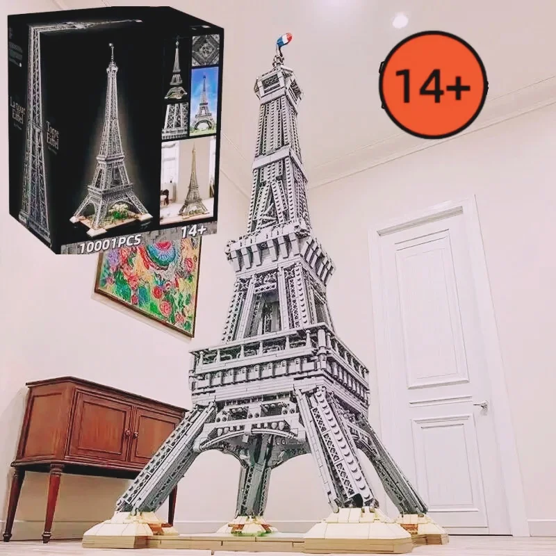 Large Eiffel Tower Architecture Model Toys Home Decor Building Blocks In Stock 10001PCS DIY Assembly Bricks Gifts for Adults
Large Eiffel Tower Architecture Model Toys Home Decor Building Blocks In Stock 10001PCS DIY Assembly Bricks Gifts for Adults