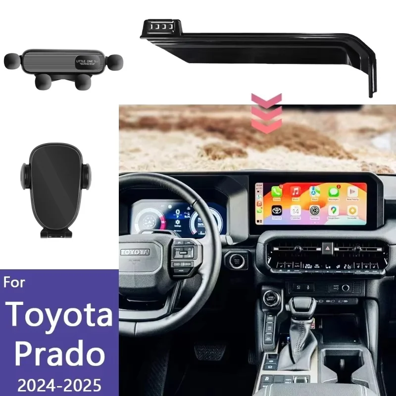 Car Phone Holder For Toyota Land Cruiser Prado 250 J300 2024 2025 Screen Fixed Base Wireless Charging Phone Mount Accessories
Car Phone Holder For Toyota Land Cruiser Prado 250 J300 2024 2025 Screen Fixed Base Wireless Charging Phone Mount Accessories