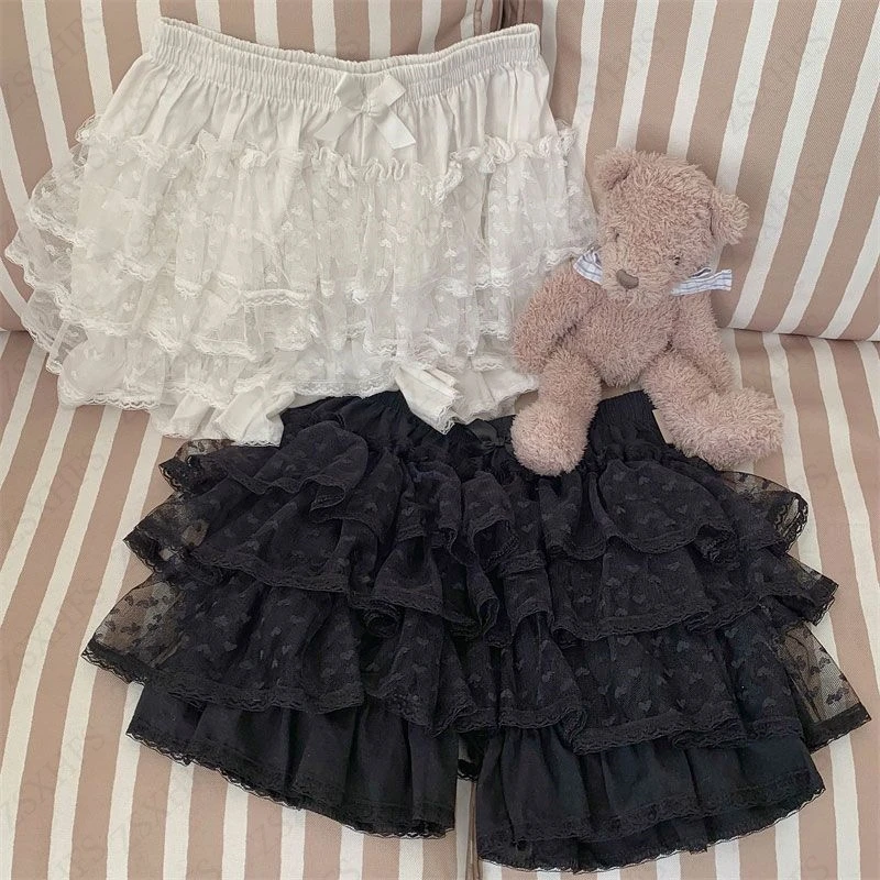 Sweet Girl Skirt Kawaii Womem Clothing A-line Lace Bows Mini Skirt Aesthetic Lori Bottom Vintage Femme coquettish Lolita Skirts
Sweet Girl Skirt Kawaii Womem Clothing A-line Lace Bows Mini Skirt Aesthetic Lori Bottom Vintage Femme coquettish Lolita Skirts