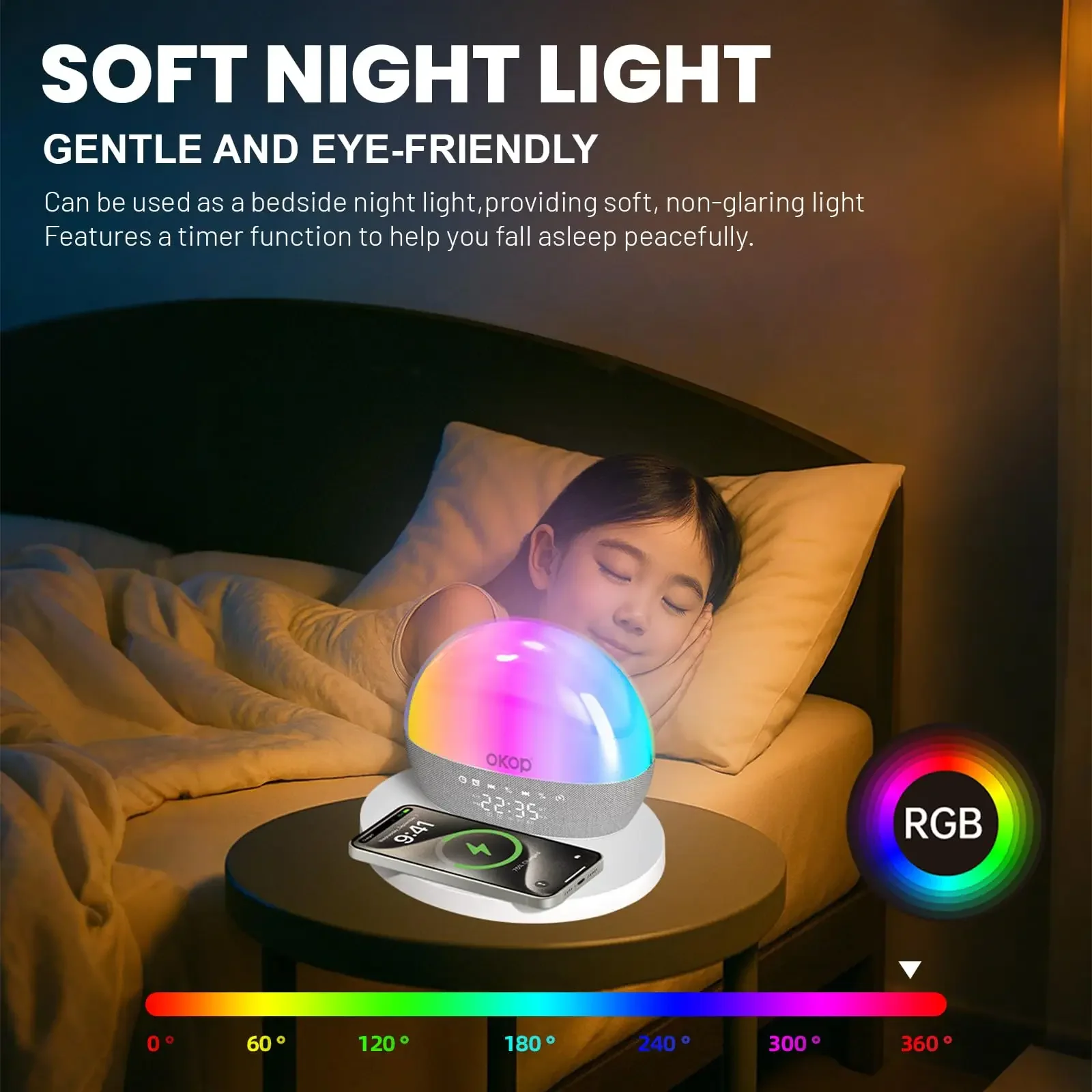 10W Hi-Fi Bluetooth Speaker with Detachable 15W Fast Charger, Digital Alarm Clock & RGB Night Light - Design for Modern Living
10W Hi-Fi Bluetooth Speaker with Detachable 15W Fast Charger, Digital Alarm Clock & RGB Night Light - Design for Modern Living