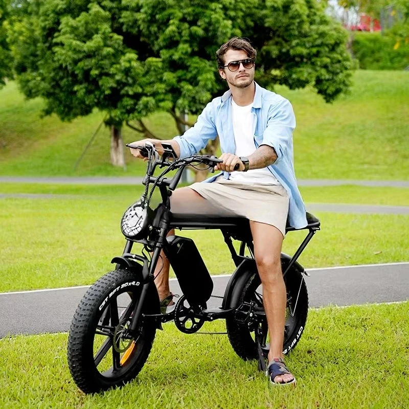 20 Inch Electric Bicycle for Adults, Dual-Seat Off-Road E-Bike with Large Tires, Heavy-Duty Mining & Outdoor Use, Foldable Ebike
20 Inch Electric Bicycle for Adults, Dual-Seat Off-Road E-Bike with Large Tires, Heavy-Duty Mining & Outdoor Use, Foldable Ebike