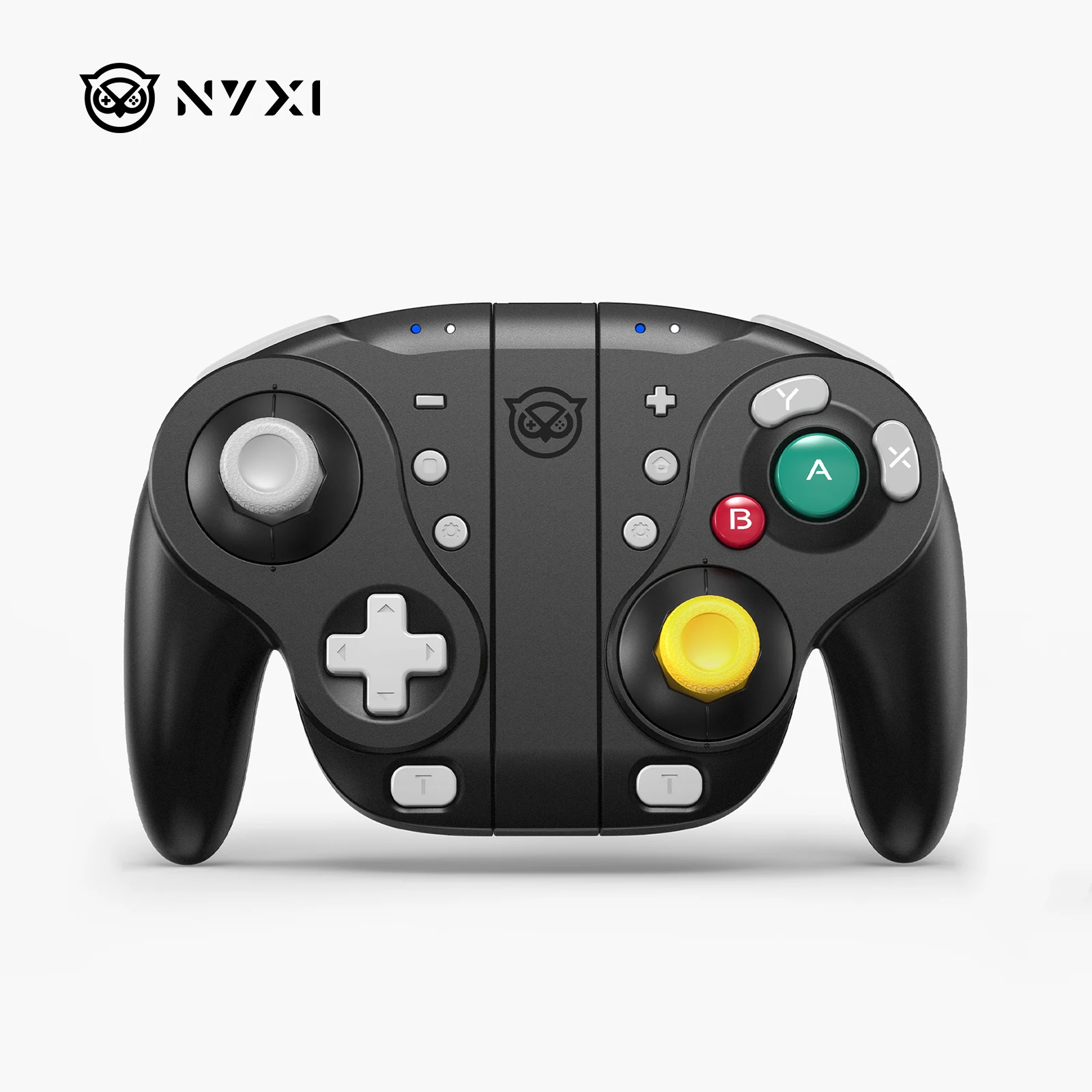NYXI Wizard Hall Joystick Wireless Game Controller Black Gamepad with RGB Lights for Nintendo Switch PC Controller
NYXI Wizard Hall Joystick Wireless Game Controller Black Gamepad with RGB Lights for Nintendo Switch PC Controller