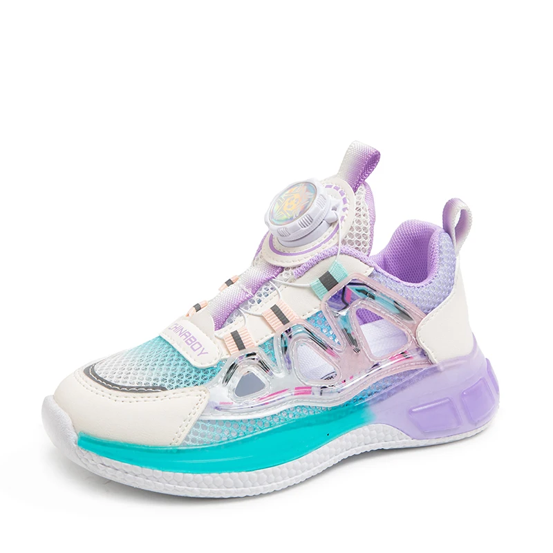 Girls Summer Hollow Single Mesh Shoes Breathable Rotary Buckle Comfortable Kids Casual Sports Sneakers
Girls Summer Hollow Single Mesh Shoes Breathable Rotary Buckle Comfortable Kids Casual Sports Sneakers
