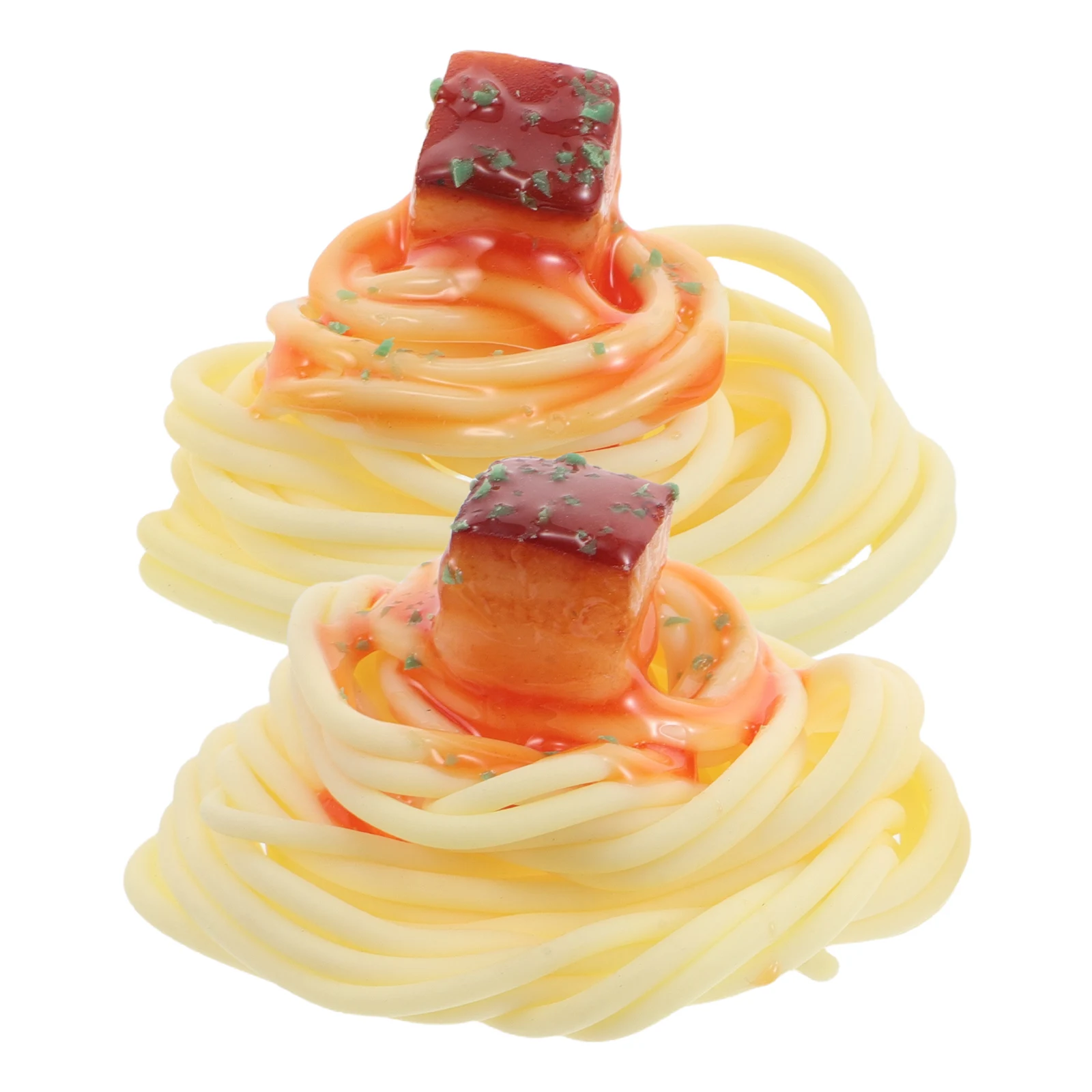 2 Pcs Simulated Noodle Toys Fake Food Realistic Other Artificial Spaghetti Noodles Faux Decorative Pvc Decors
2 Pcs Simulated Noodle Toys Fake Food Realistic Other Artificial Spaghetti Noodles Faux Decorative Pvc Decors