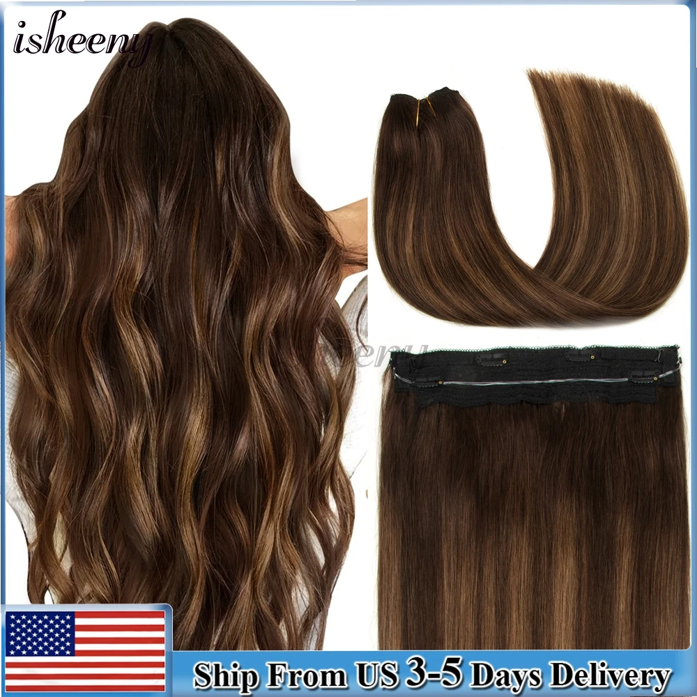 70G-100G Wire In Human Hair Extensions Straight Natural Hair Extensions Thick Hair End Highlight Hairpiece Invisible Fish Line
70G-100G Wire In Human Hair Extensions Straight Natural Hair Extensions Thick Hair End Highlight Hairpiece Invisible Fish Line