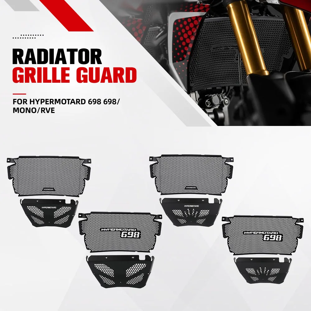 2024-2025-2026 Black Radiator Grille Protector Cover Guard Protection Accessories For Ducati Hypermotard 698 698/Mono/RVE
2024-2025-2026 Black Radiator Grille Protector Cover Guard Protection Accessories For Ducati Hypermotard 698 698/Mono/RVE