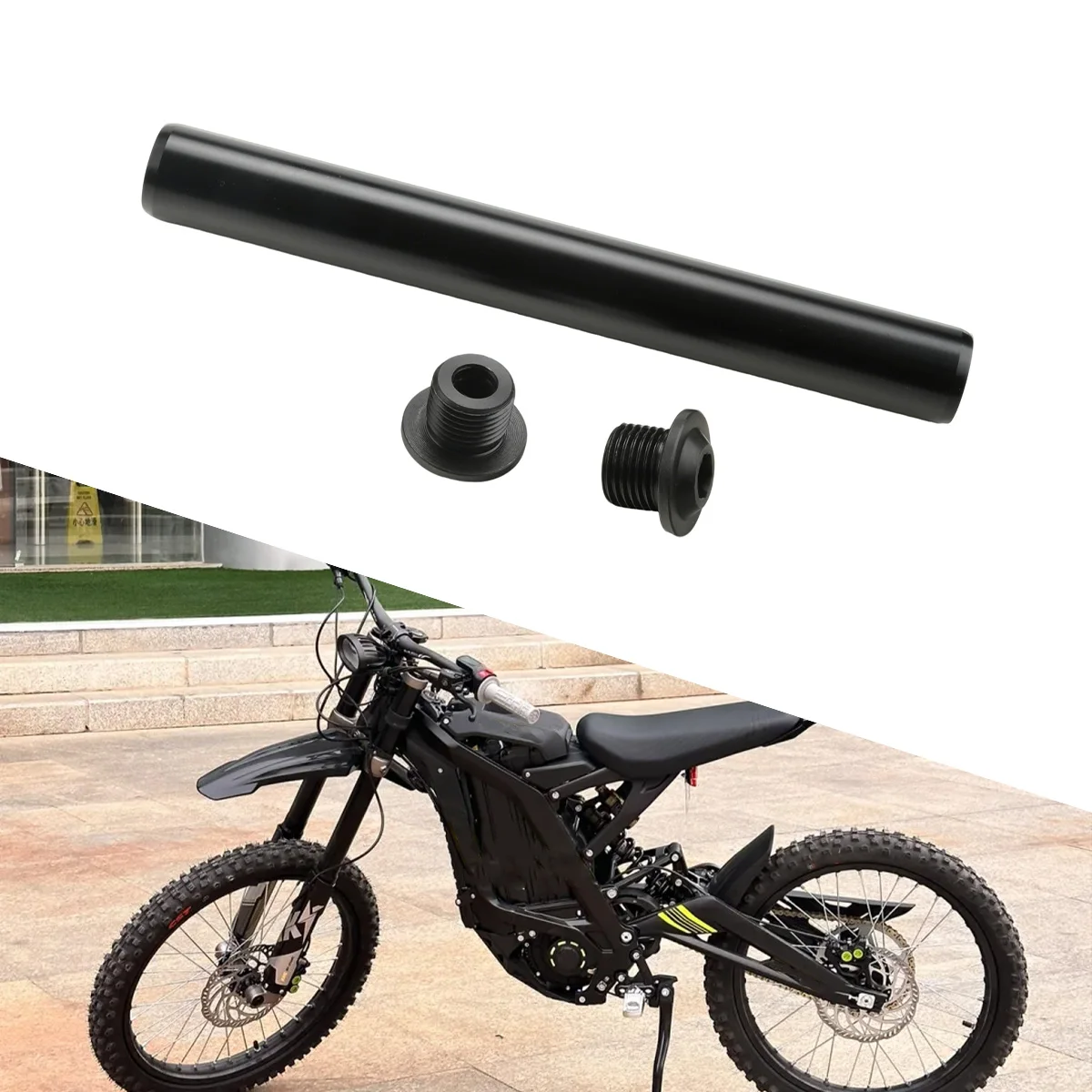 Front Wheel Axle Replacement for DNM Volcano Fork Sur Ron LightBee X S For Segway X260
Front Wheel Axle Replacement for DNM Volcano Fork Sur Ron LightBee X S For Segway X260