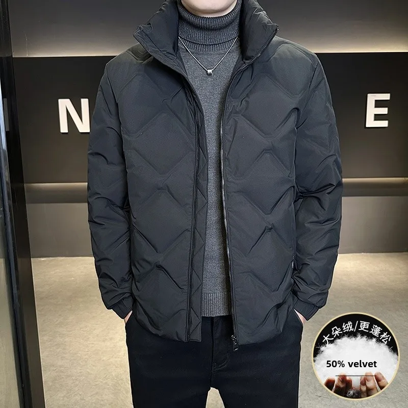 Autumn Winter 2025 New Sle Men's Youth Thiened Du down Jaet Outdoor Stand Fit Polyester Fiber 00% Stand Collar Coat
Autumn Winter 2025 New Sle Men's Youth Thiened Du down Jaet Outdoor Stand Fit Polyester Fiber 00% Stand Collar Coat