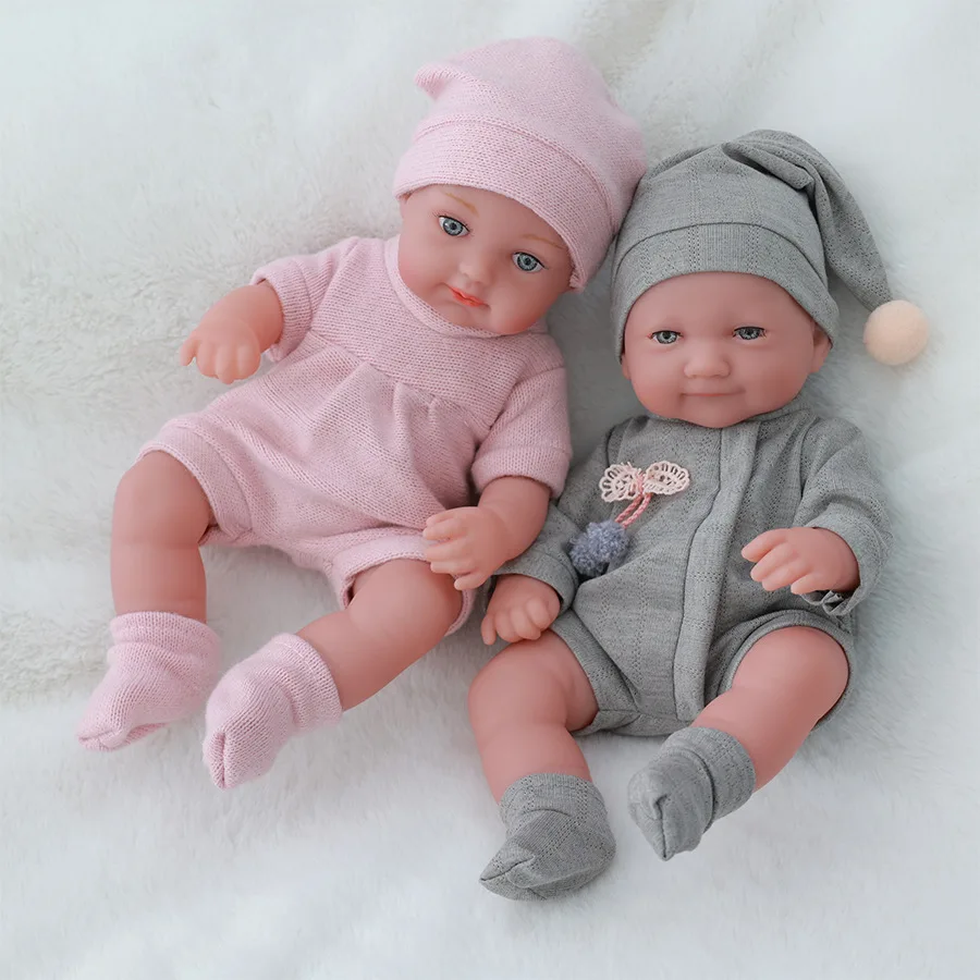 Rabbit 30cm rubber-lined rebirth doll that simulates a baby while sleeping and plays house doll
Rabbit 30cm rubber-lined rebirth doll that simulates a baby while sleeping and plays house doll