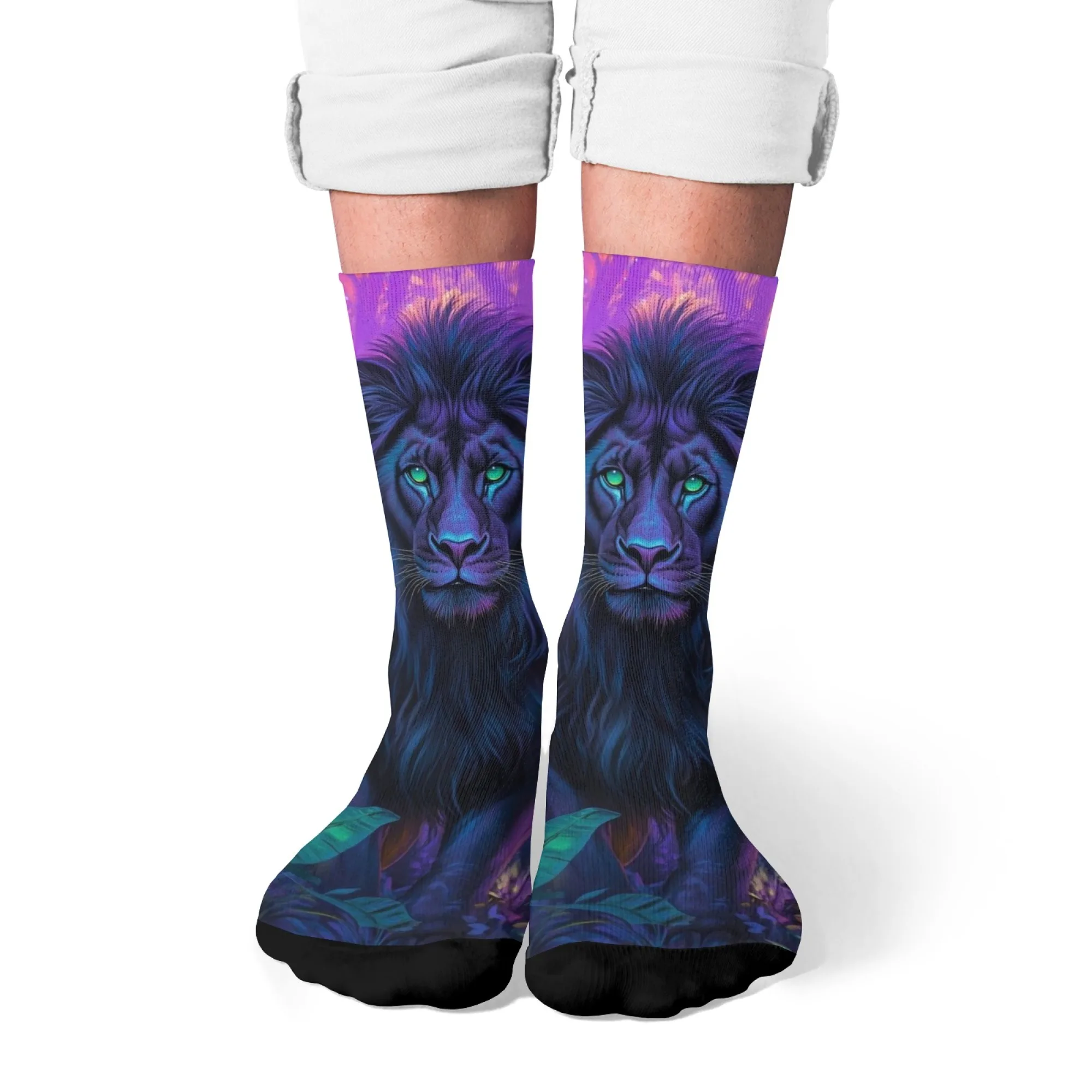 Мужские носки в темном стиле с принтом льва, трендовые художественные носки в стиле Харадзюку, мягкие и удобные повседневные носки для вечеринки, подарок
Мужские носки в темном стиле с принтом льва, трендовые художественные носки в стиле Харадзюку, мягкие и удобные повседневные носки для вечеринки, подарок