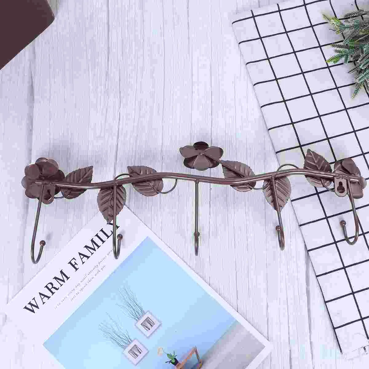 5pcs Wall Mounted Hook Rack Hanger Rail Over Door Hanger Multi Function Storage Hook for Living Room Bathroom Bedroom
5pcs Wall Mounted Hook Rack Hanger Rail Over Door Hanger Multi Function Storage Hook for Living Room Bathroom Bedroom