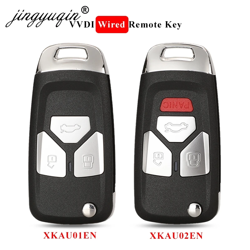 Jingyuqin 5 шт./лот Xhorse XKAU01EN /XKAU02EN проводной пульт дистанционного управления для Audi Тип 3/4 кнопка универсальный ключ английская версия
Jingyuqin 5 шт./лот Xhorse XKAU01EN /XKAU02EN проводной пульт дистанционного управления для Audi Тип 3/4 кнопка универсальный ключ английская версия