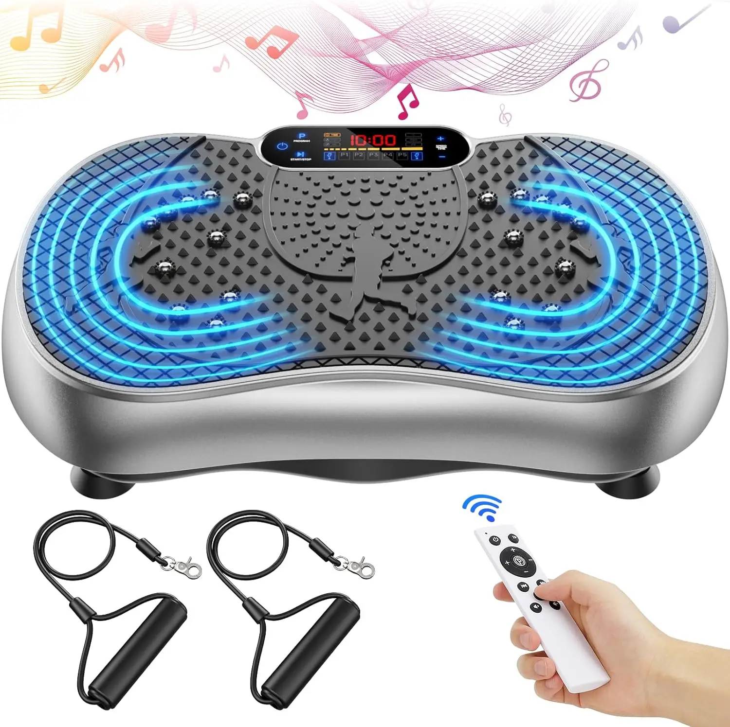 Vibration Plate Exercise Machine, 180 Speed Levels Vibration Plate for Lymphatic Drainage, Whole Body Workout Vibrating Fitness
Vibration Plate Exercise Machine, 180 Speed Levels Vibration Plate for Lymphatic Drainage, Whole Body Workout Vibrating Fitness